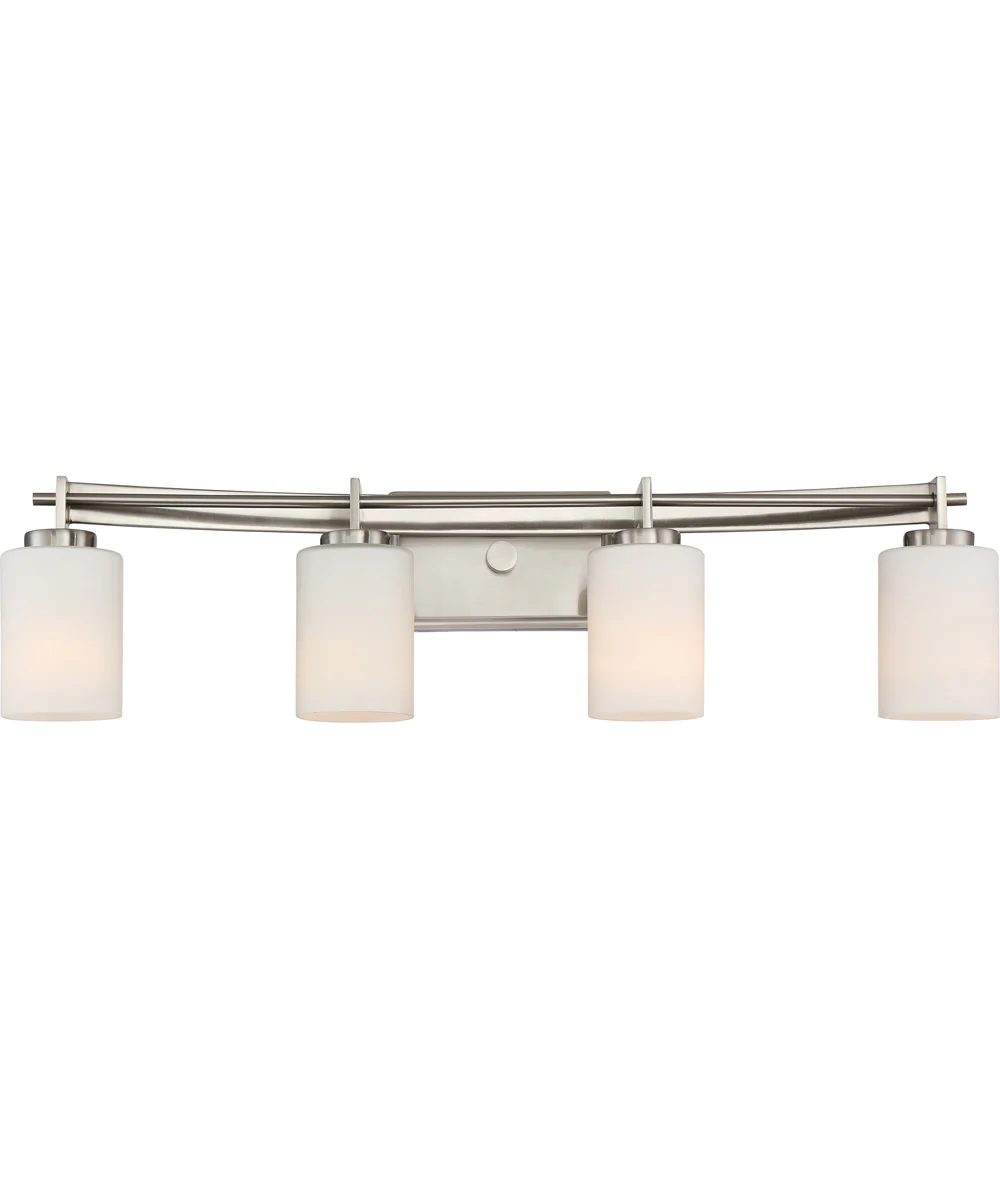 Taylor Extra Large 4-light Bath Light Brushed Nickel - Image 2