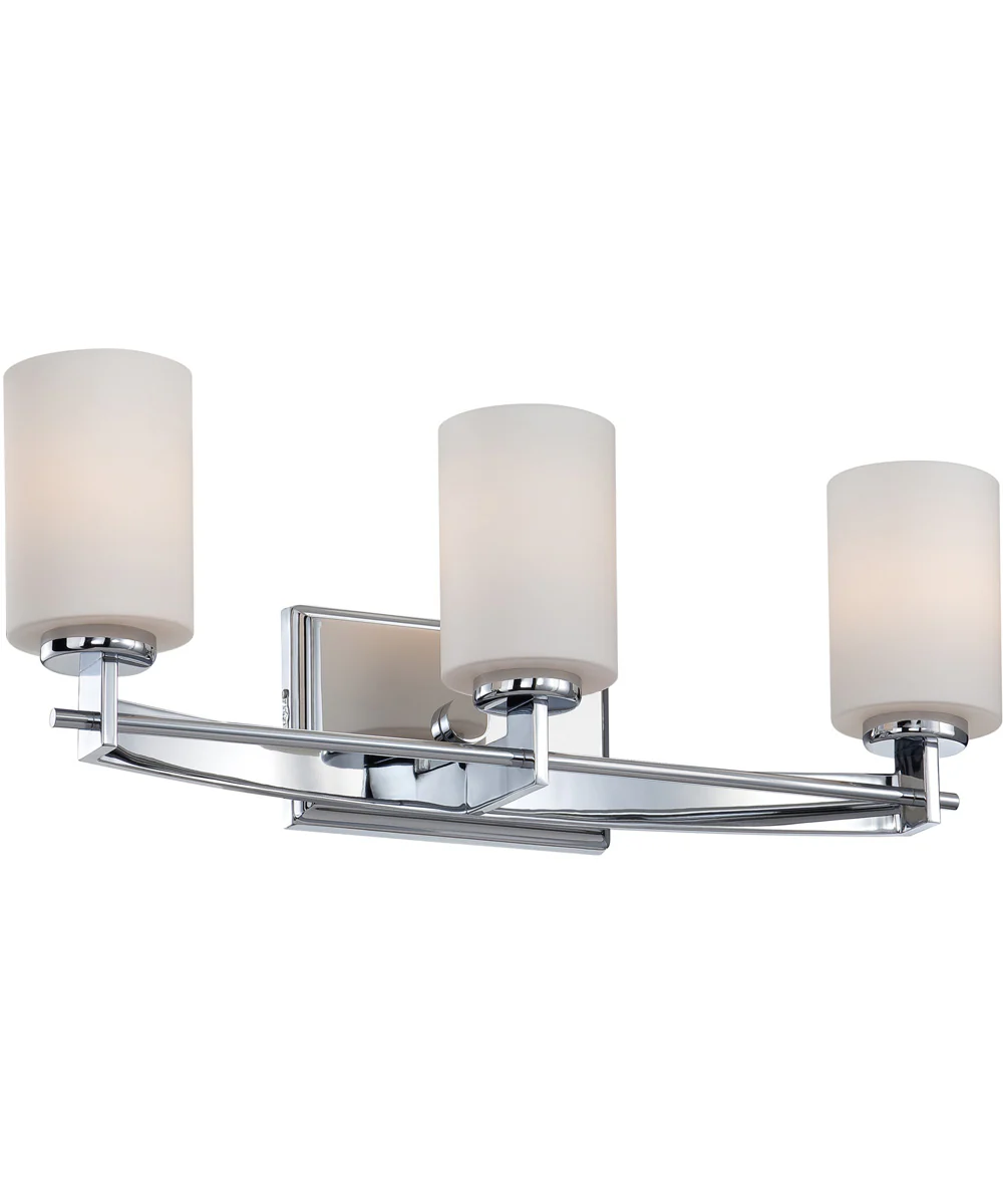 Taylor Large 3-light Bath Light Polished Chrome - Image 2