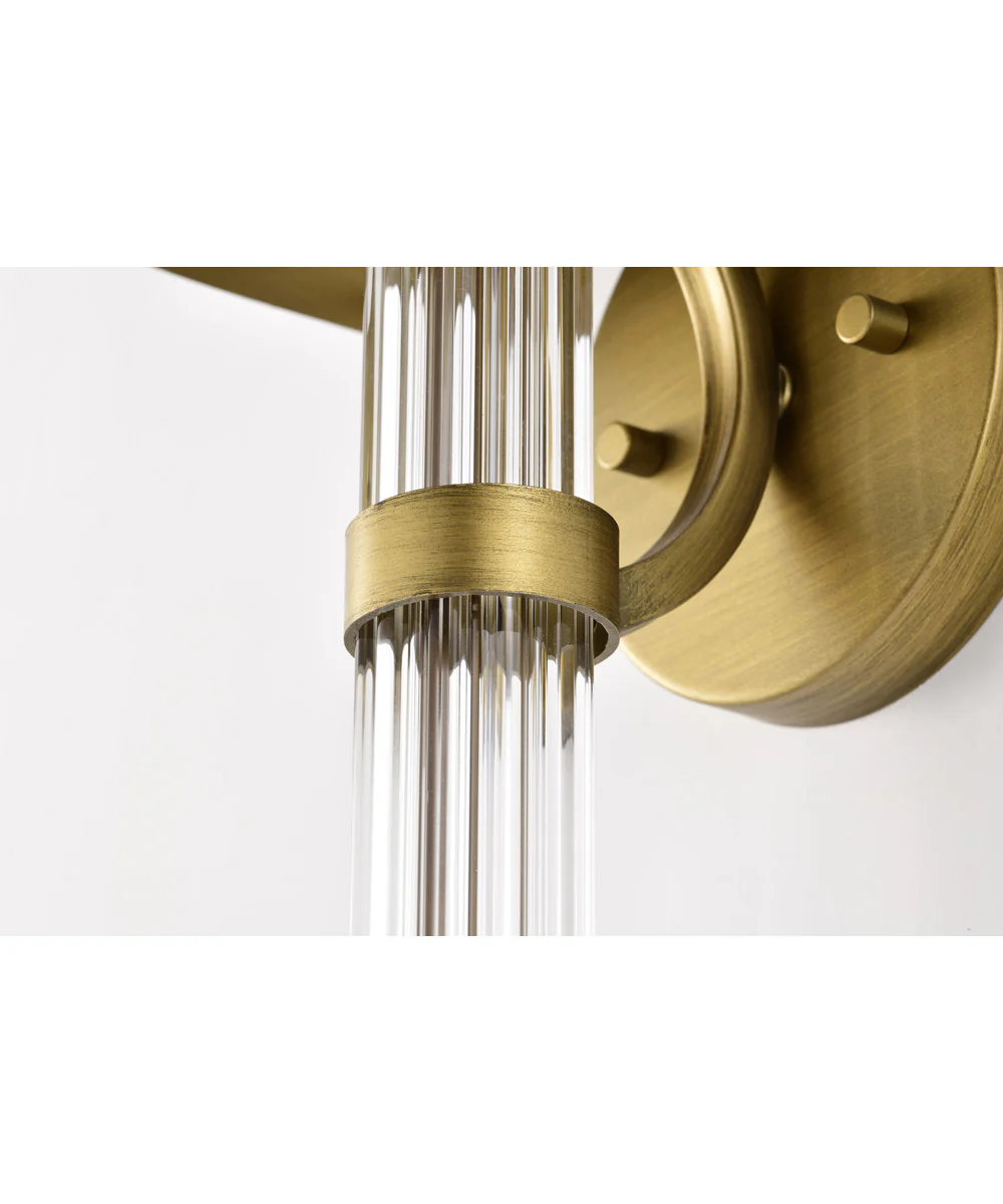 Teagon 1-Light Vanity & Wall Natural Brass - Image 11