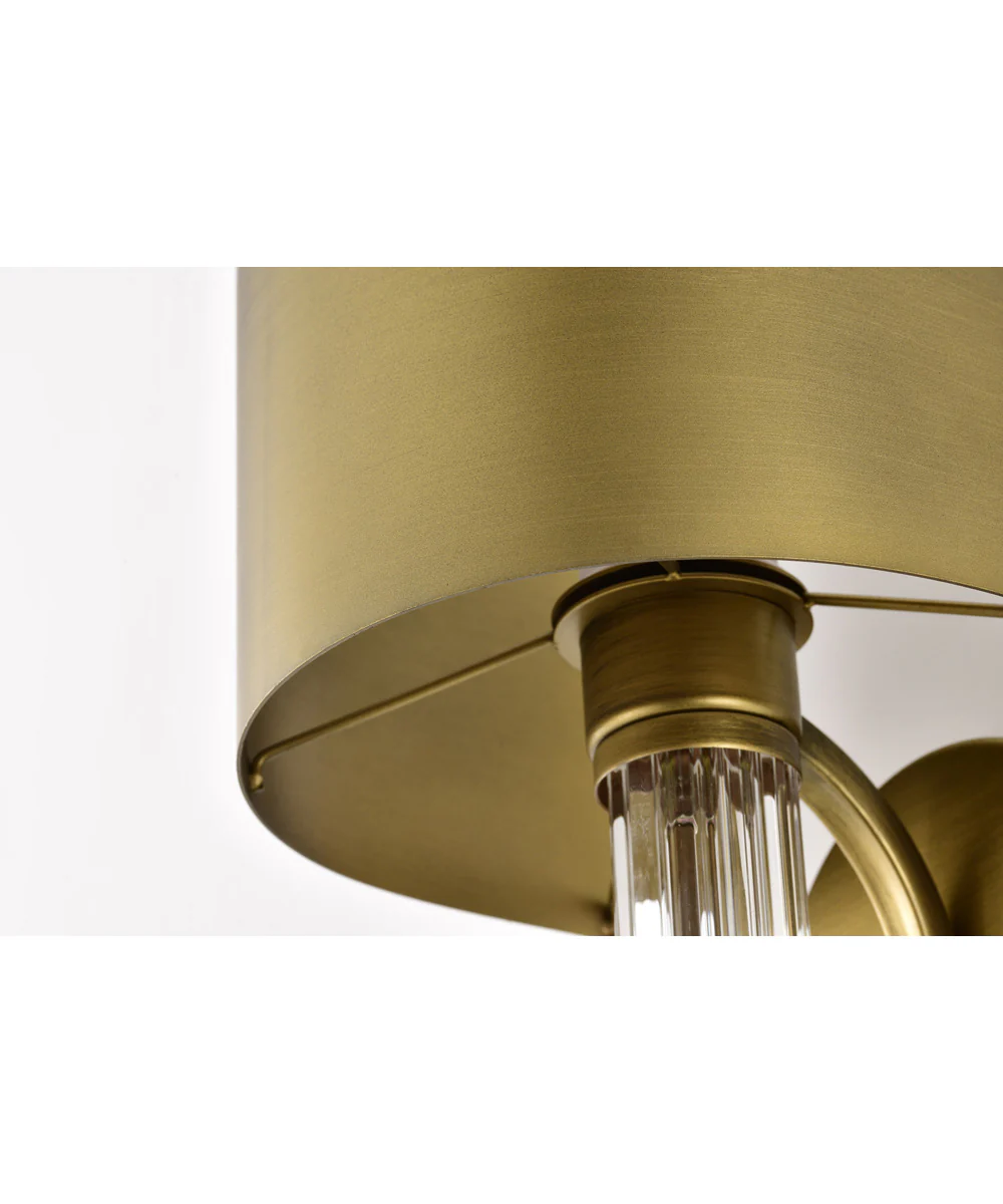 Teagon 1-Light Vanity & Wall Natural Brass - Image 9