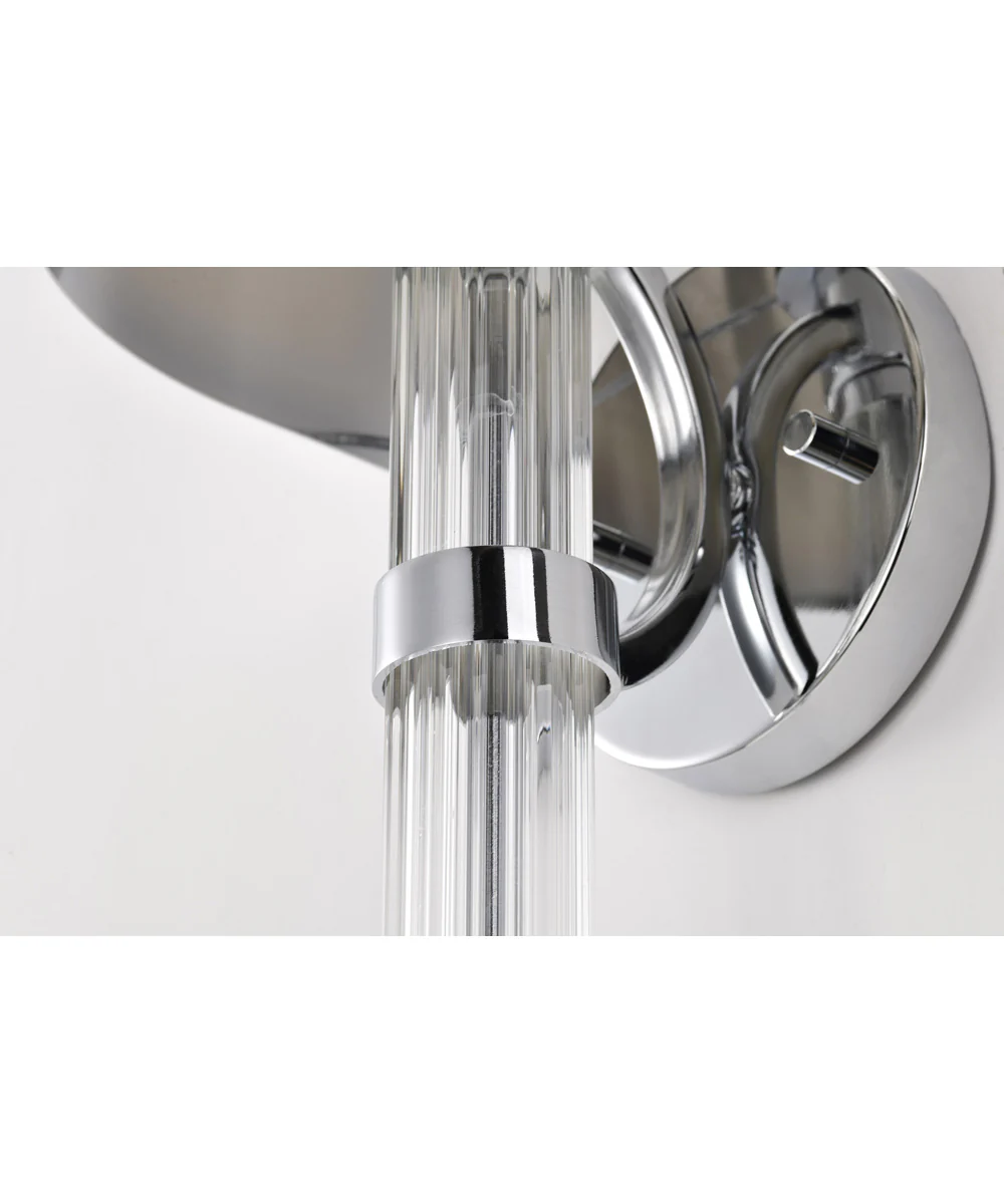Teagon 1-Light Vanity & Wall Polished Nickel - Image 9