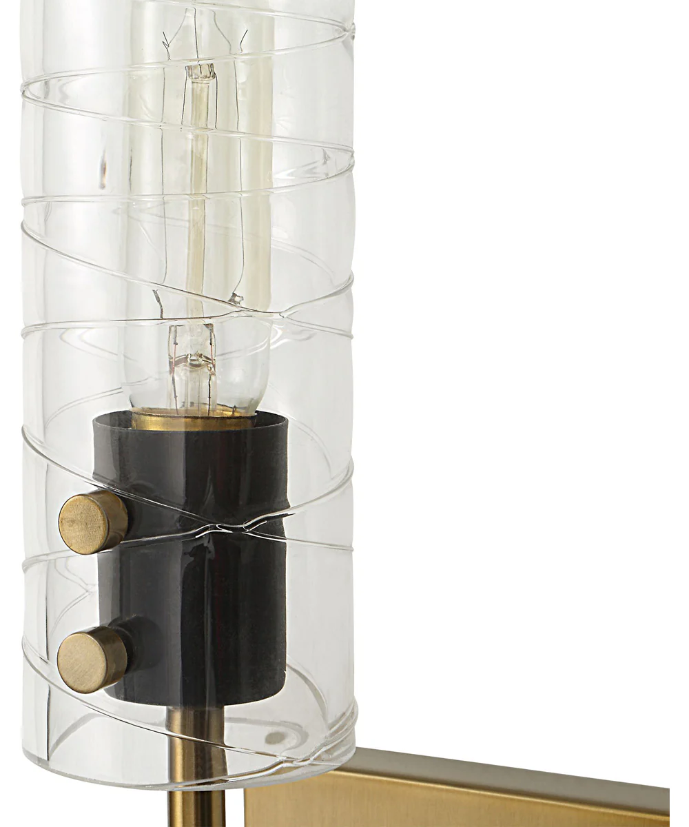 Telesto 1 Light Brass Sconce - Image 6