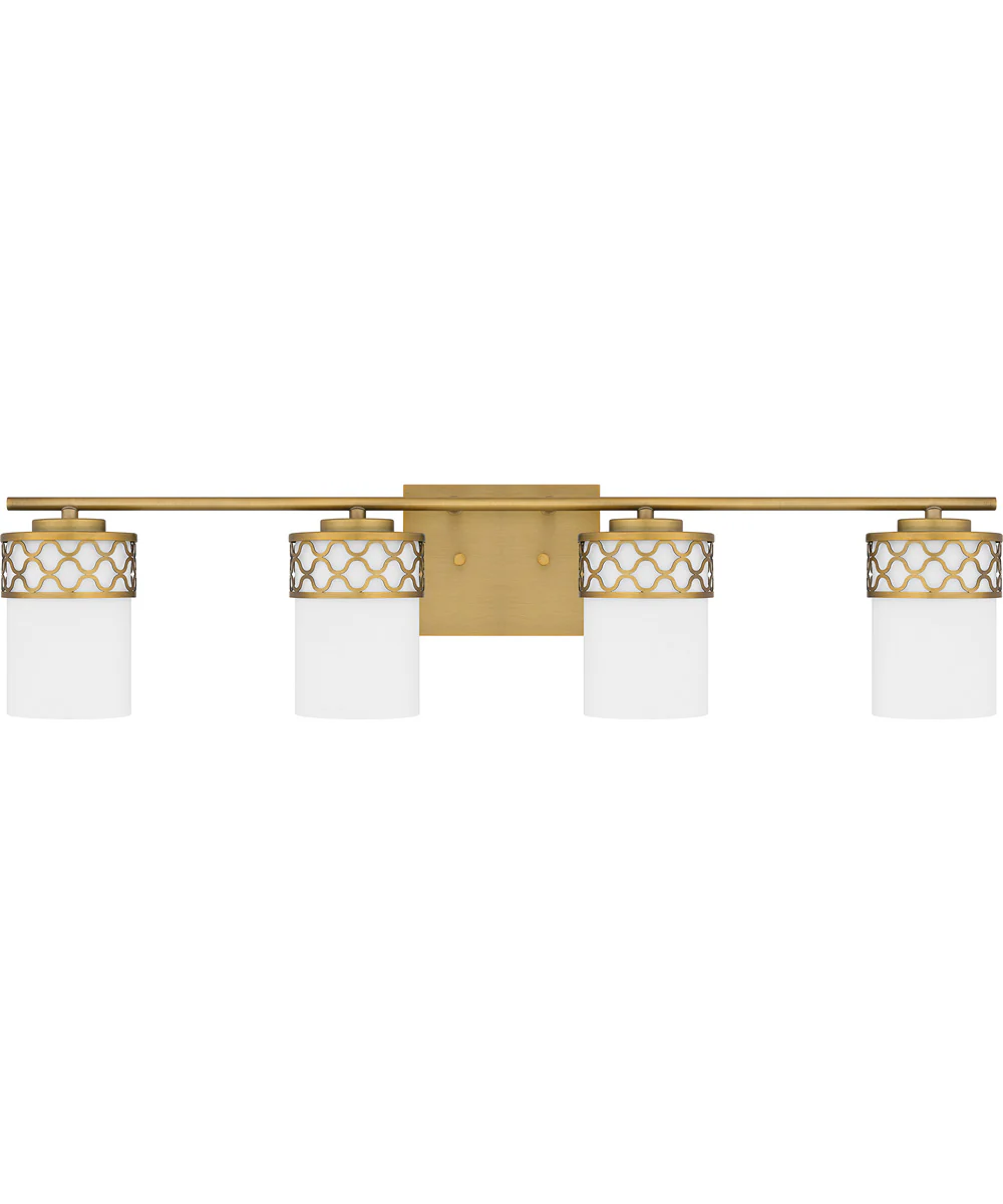 Tenley Extra Large 4-light Bath Light Aged Brass - Image 2