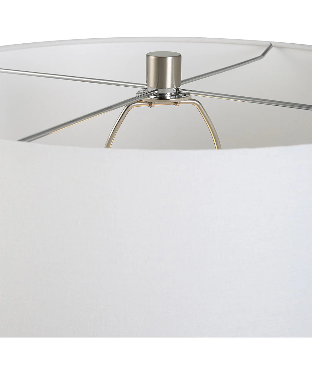 Teramo Scalloped Ceramic Table Lamp - Image 6