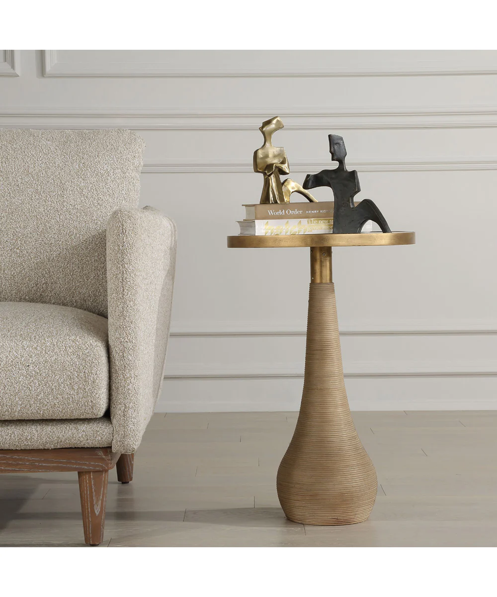 Terra Brass Accent Table - Image 2