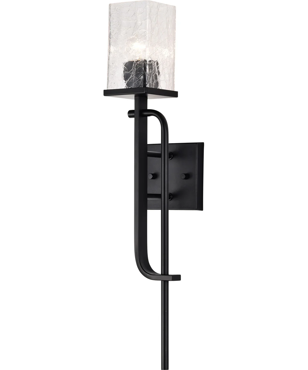 Terrace 1-Light Vanity & Wall Matte Black - Image 4