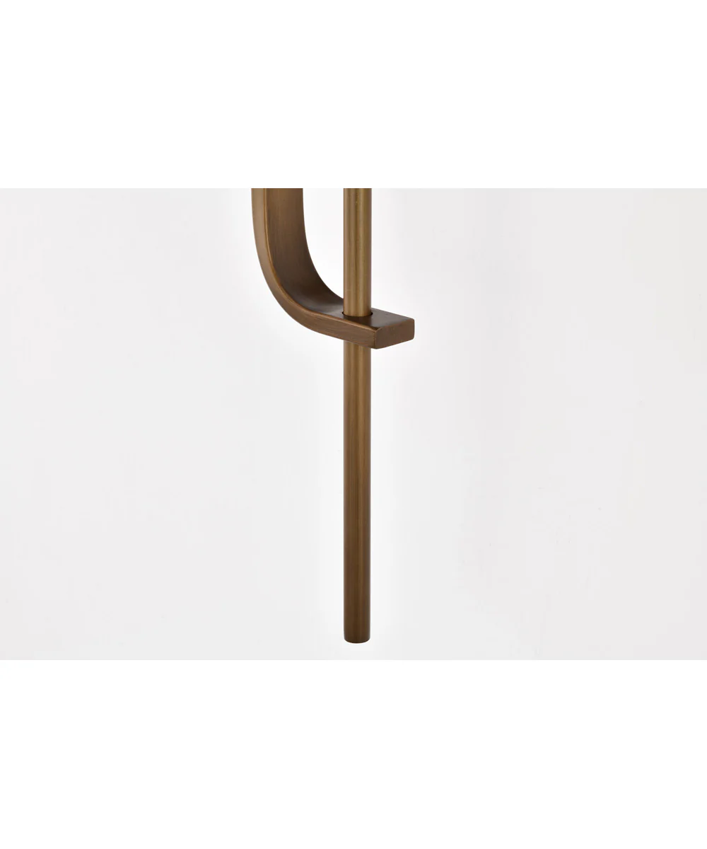 Terrace 1-Light Vanity & Wall Natural Brass - Image 10