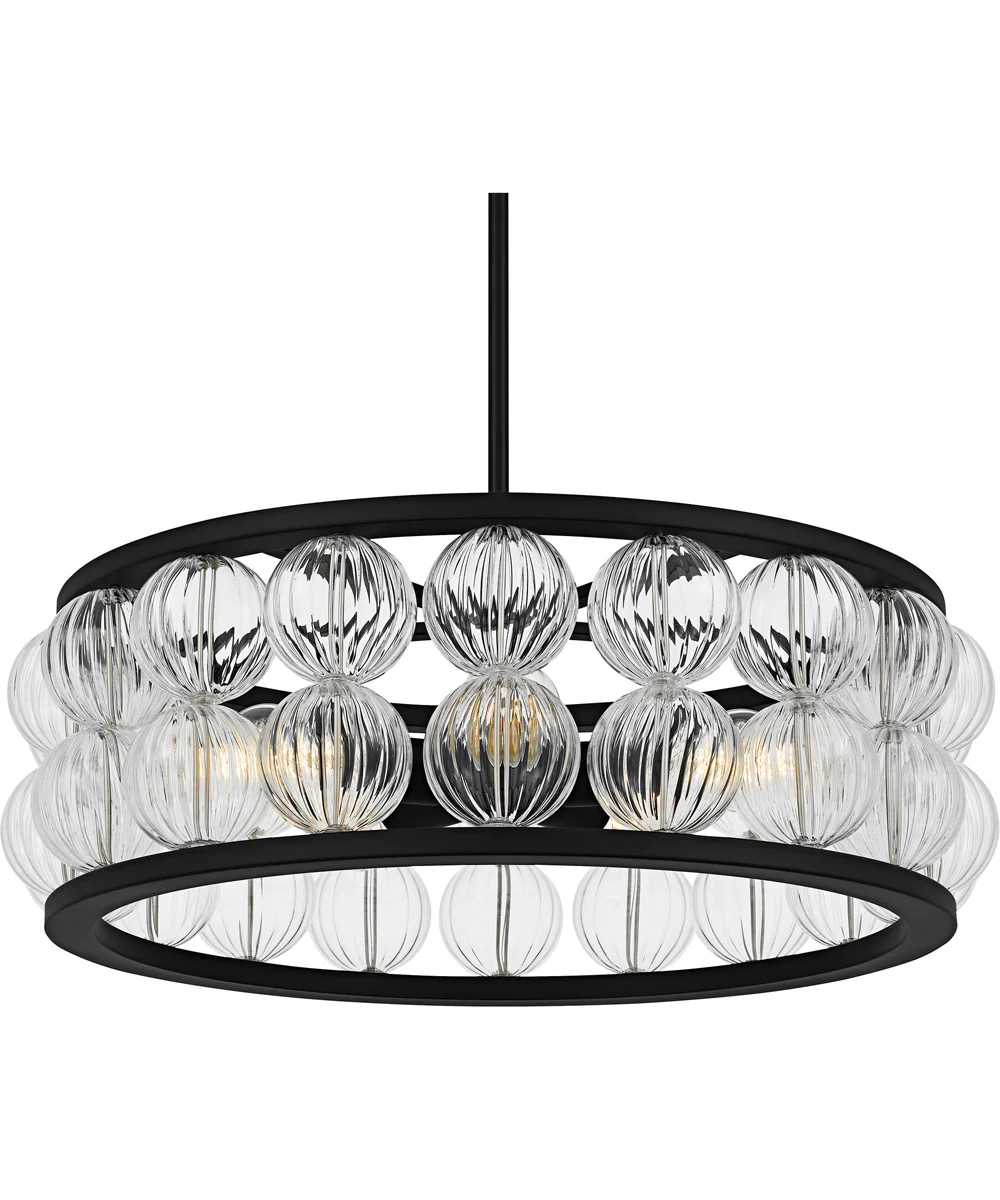 Terrarock Large 5-light Pendant Matte Black - Image 5