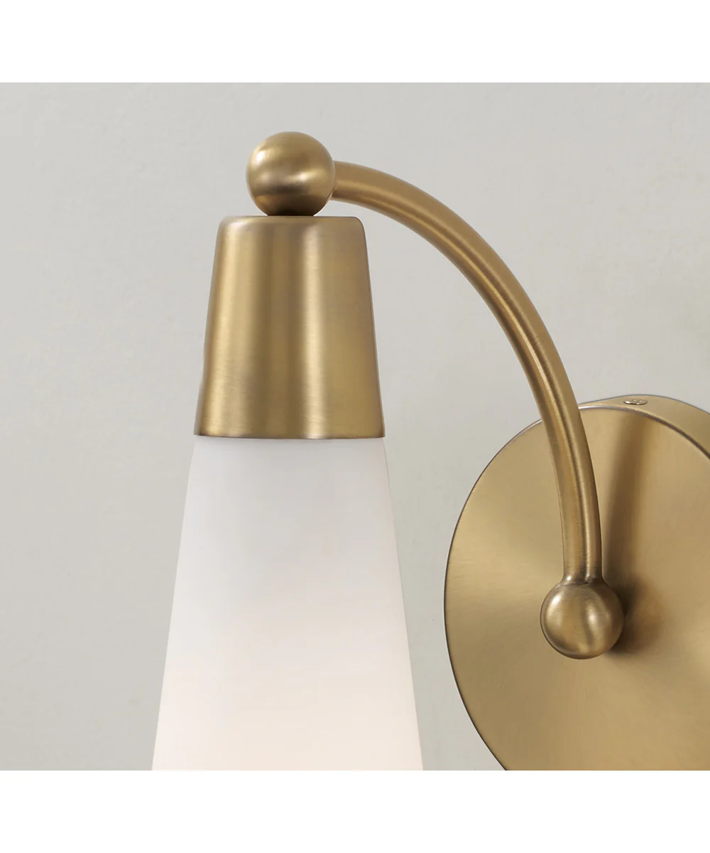 Tess 1-Light Sconce Aged Brass - Image 3