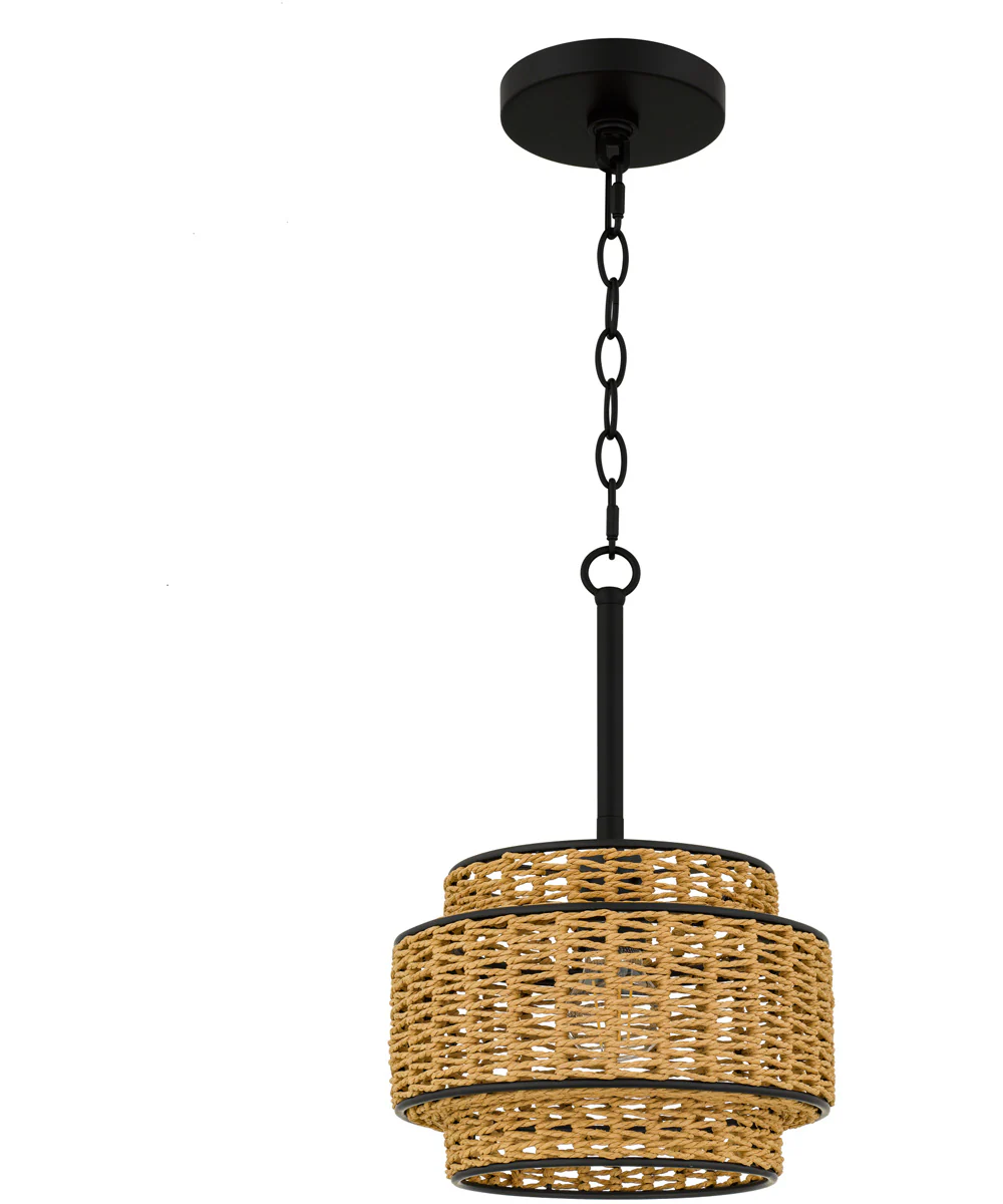 Teton 1-light Mini Pendant Matte Black - Image 5