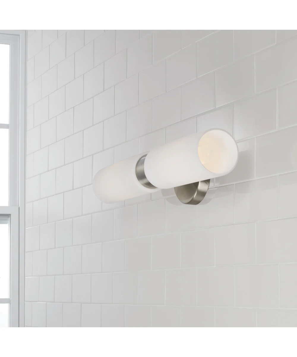 Theo 2-Light Sconce Brushed Nickel - Image 3