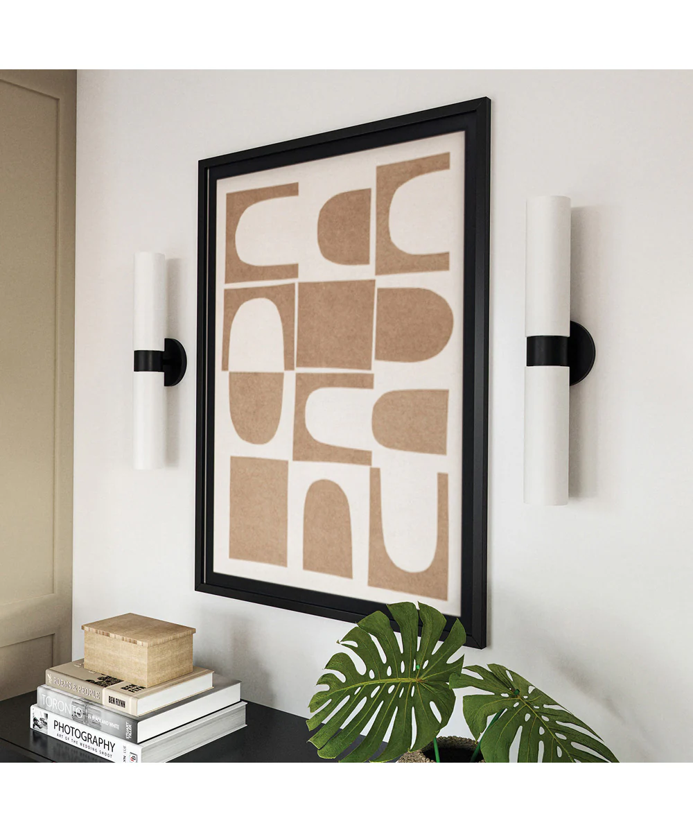 Theo 2-Light Sconce Matte Black - Image 2
