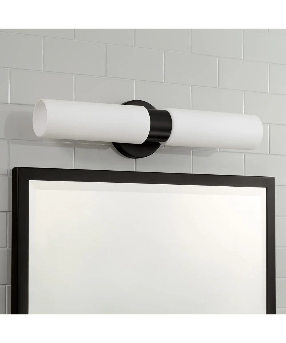 Theo 2-Light Sconce Matte Black - Image 3