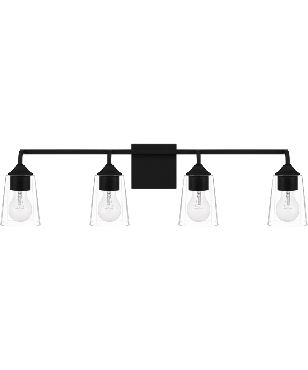 Thoresby Extra Large 4-light Bath Light Matte Black - Image 3