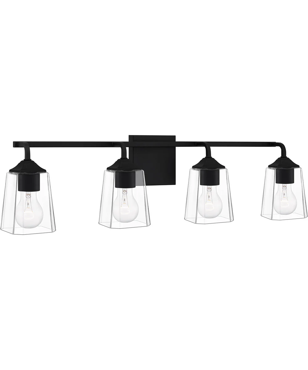 Thoresby Extra Large 4-light Bath Light Matte Black - Image 4