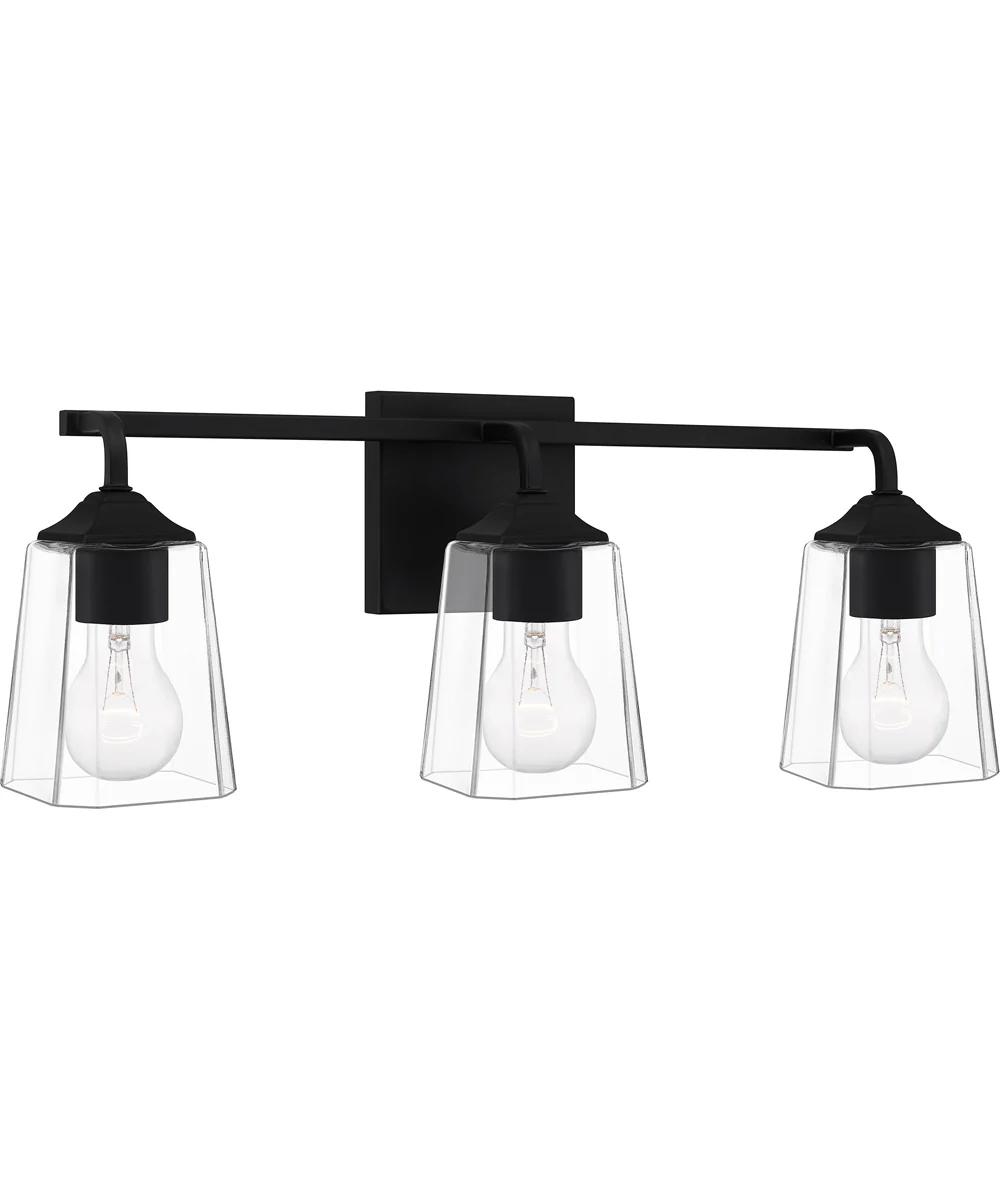 Thoresby Large 3-light Bath Light Matte Black - Image 4