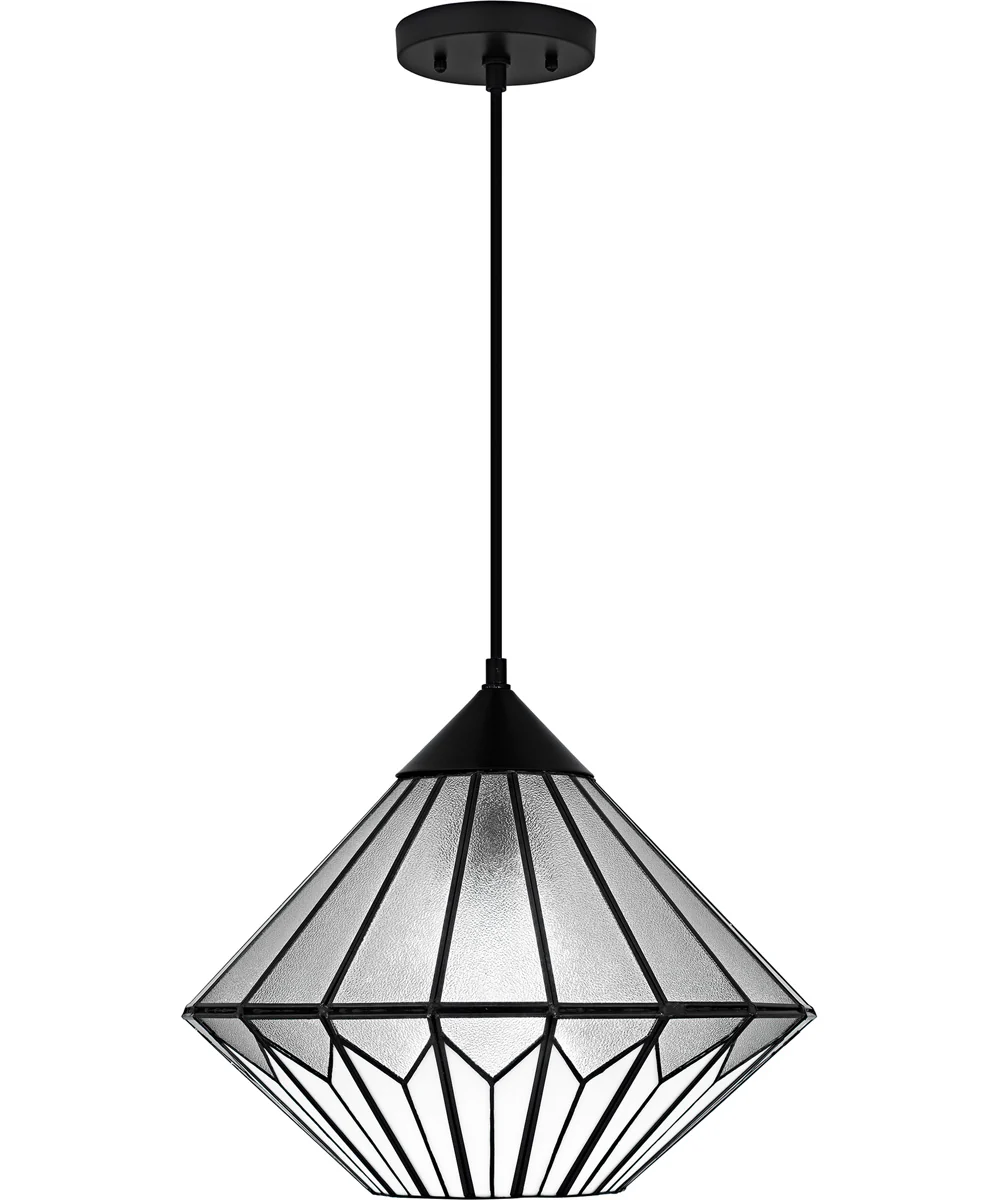 Tiffany 1-light Pendant Matte Black - Image 3