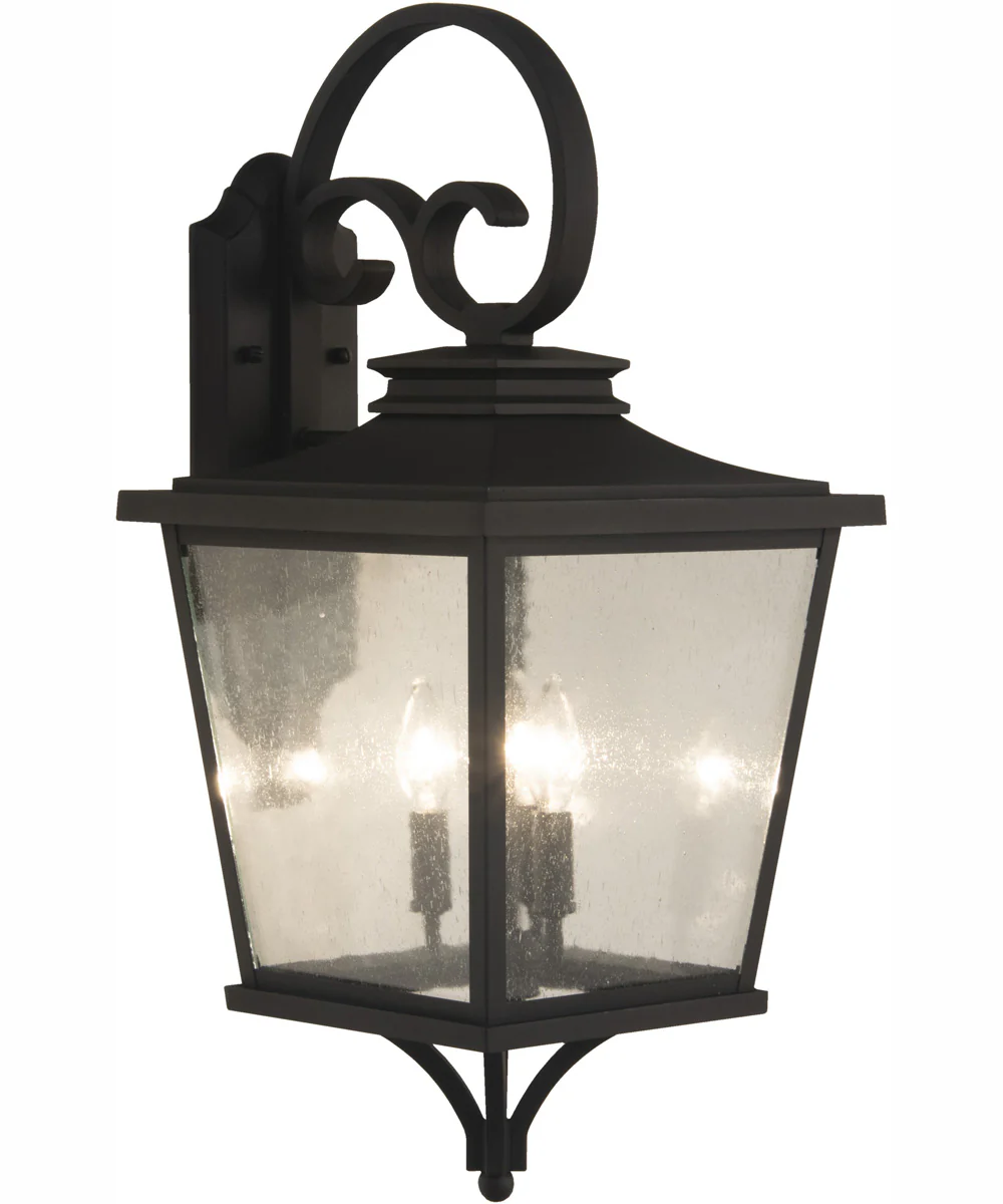 Tillman 3-Light Outdoor Wall Lantern Matte Black - Image 2