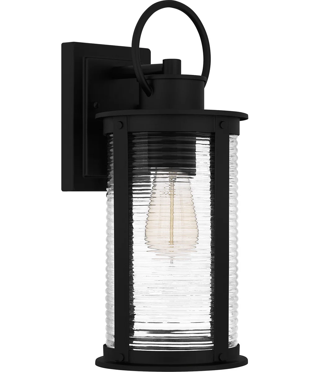 Tilmore Medium 1-light Outdoor Wall Light Matte Black - Image 2