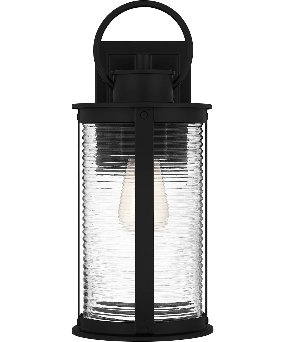 Tilmore Medium 1-light Outdoor Wall Light Matte Black - Image 3