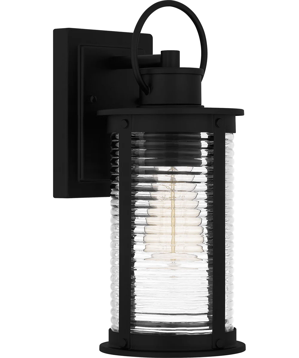 Tilmore Small 1-light Outdoor Wall Light Matte Black - Image 2