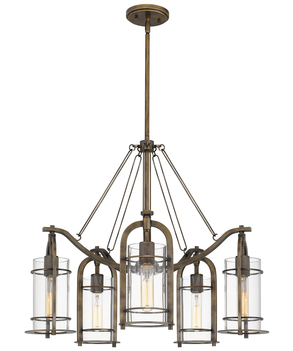 Toscana 5-light Chandelier Statuary Bronze - Image 4