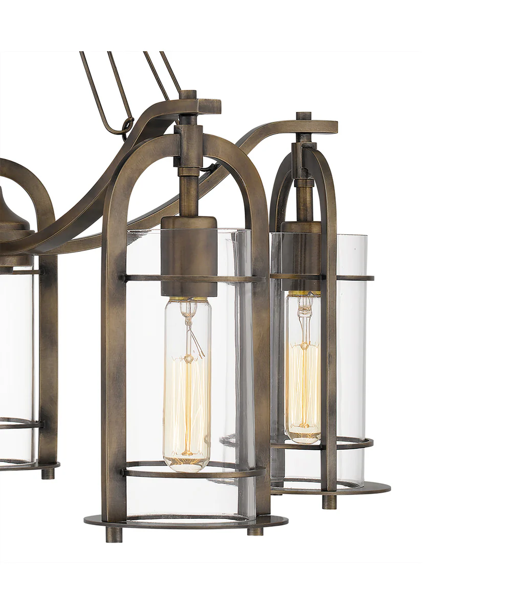 Toscana 5-light Chandelier Statuary Bronze - Image 6