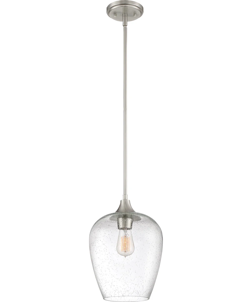 Towne Small 1-light Mini Pendant Brushed Nickel - Image 2