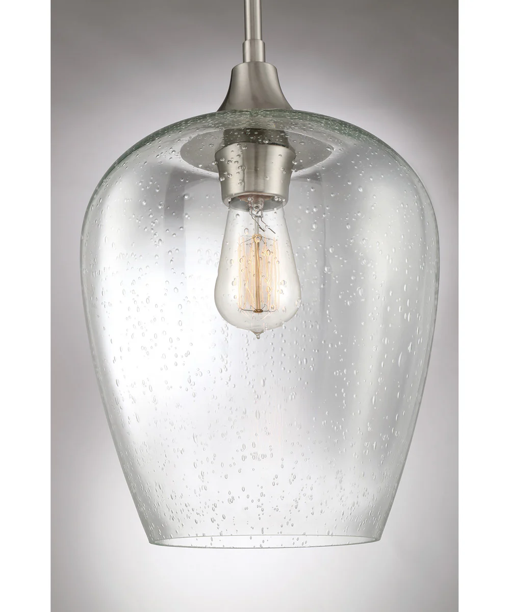 Towne Small 1-light Mini Pendant Brushed Nickel - Image 5