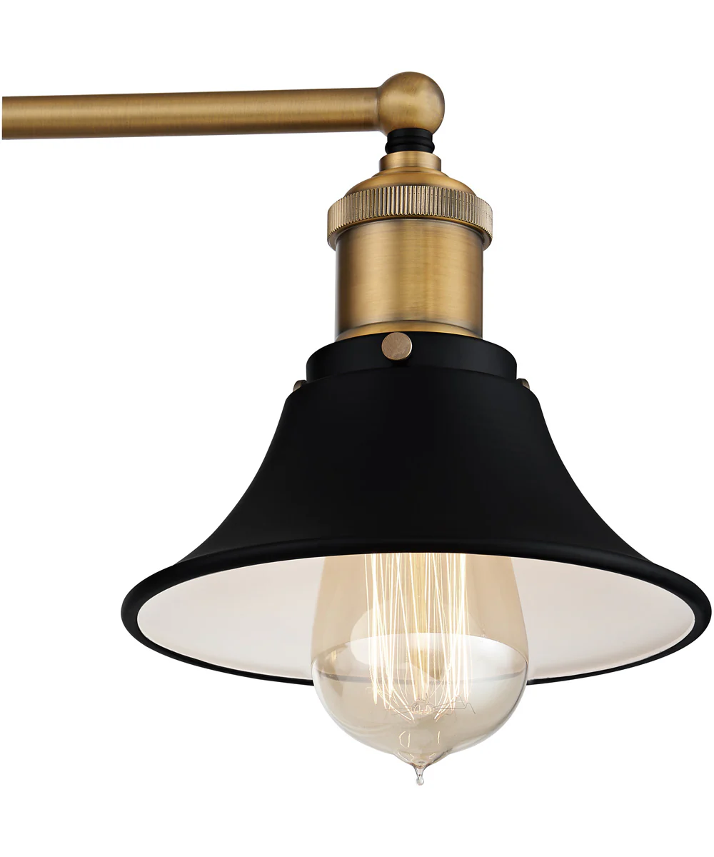 Trafalgar Large 3-light Bath Light Matte Black - Image 6