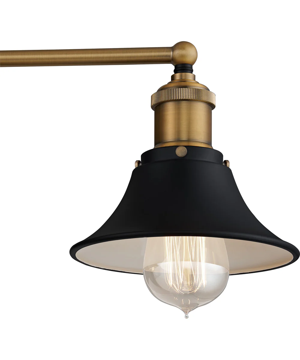 Trafalgar Medium 2-light Bath Light Matte Black - Image 5