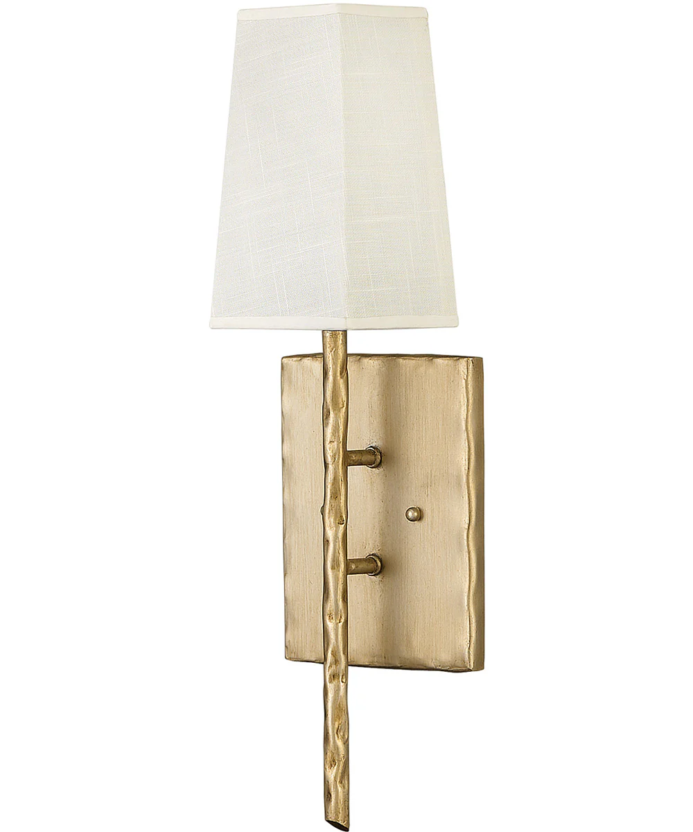 Tress 1-Light Single Light Sconce in Champagne Gold