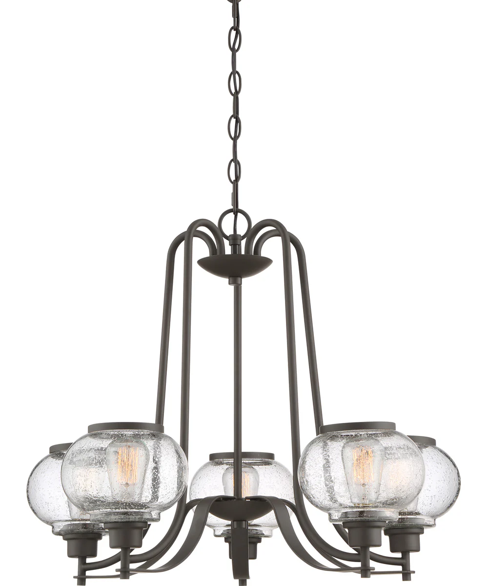 Trilogy 5-light Chandelier Old Bronze - Image 2