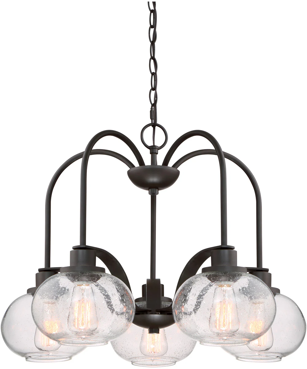 Trilogy 5-light Chandelier Old Bronze