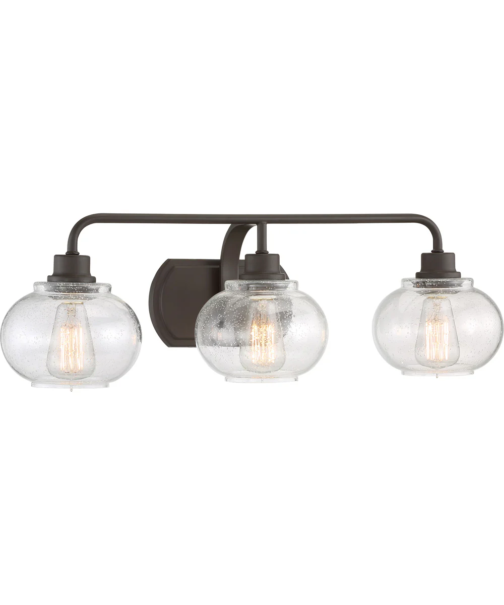 Trilogy Large 3-light Bath Light Old Bronze - Image 4