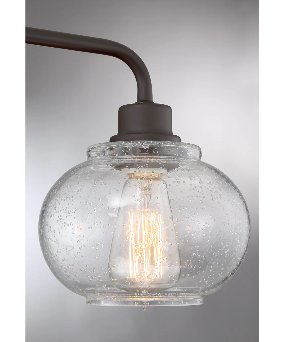 Trilogy Large 3-light Bath Light Old Bronze - Image 6