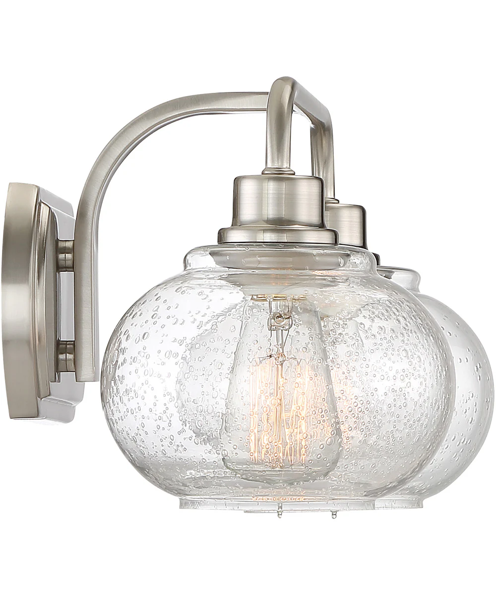 Trilogy Medium 2-light Bath Light Brushed Nickel - Image 4