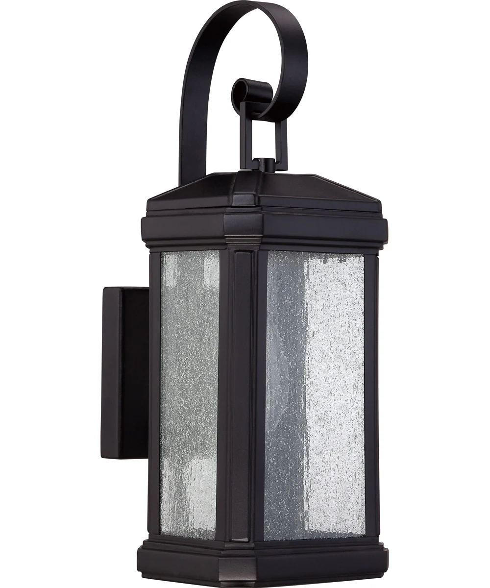 Trumbull Small 1-light Outdoor Wall Light Mystic Black - Image 3