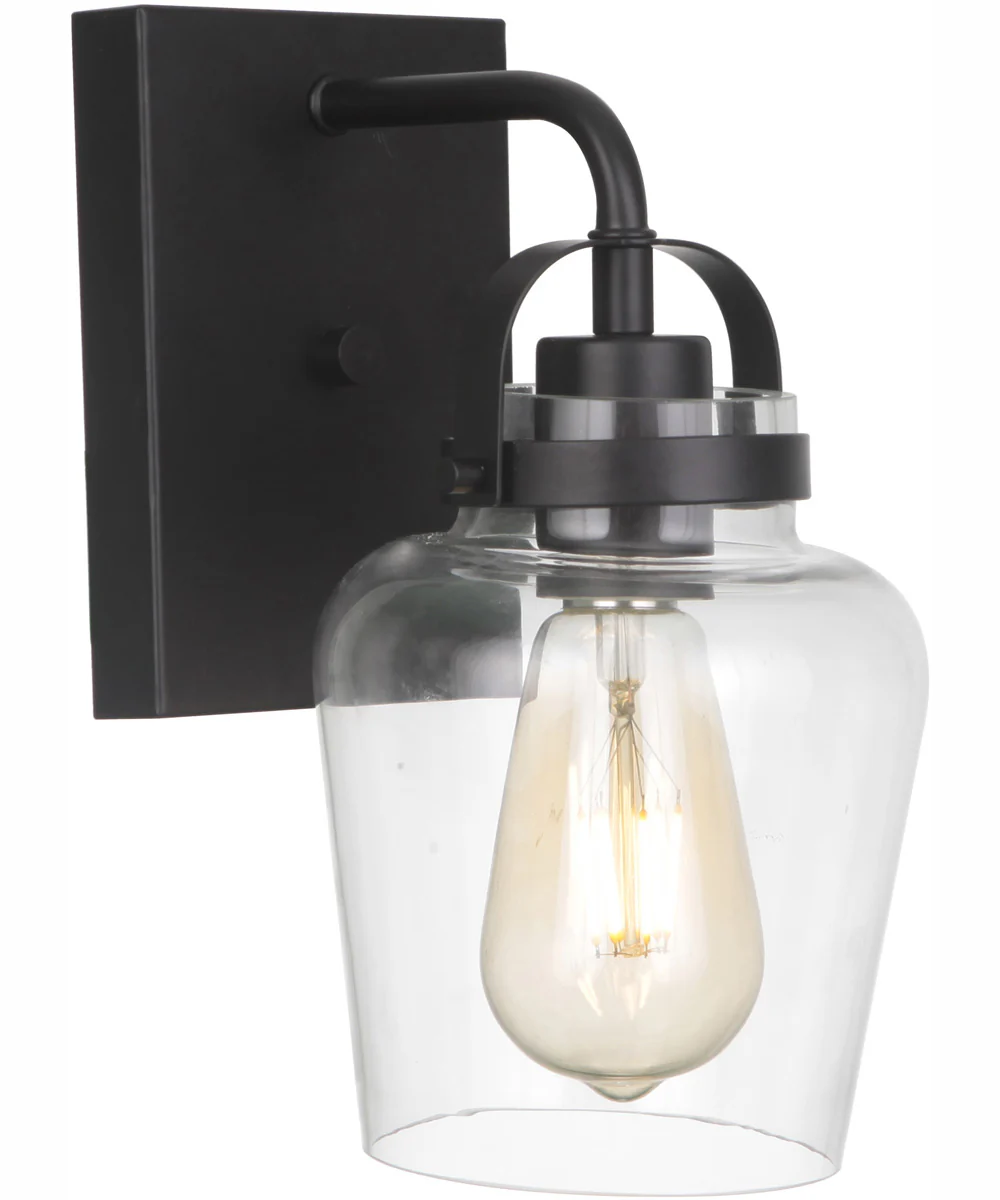 Trystan 1-Light Wall Sconce Flat Black - Image 2