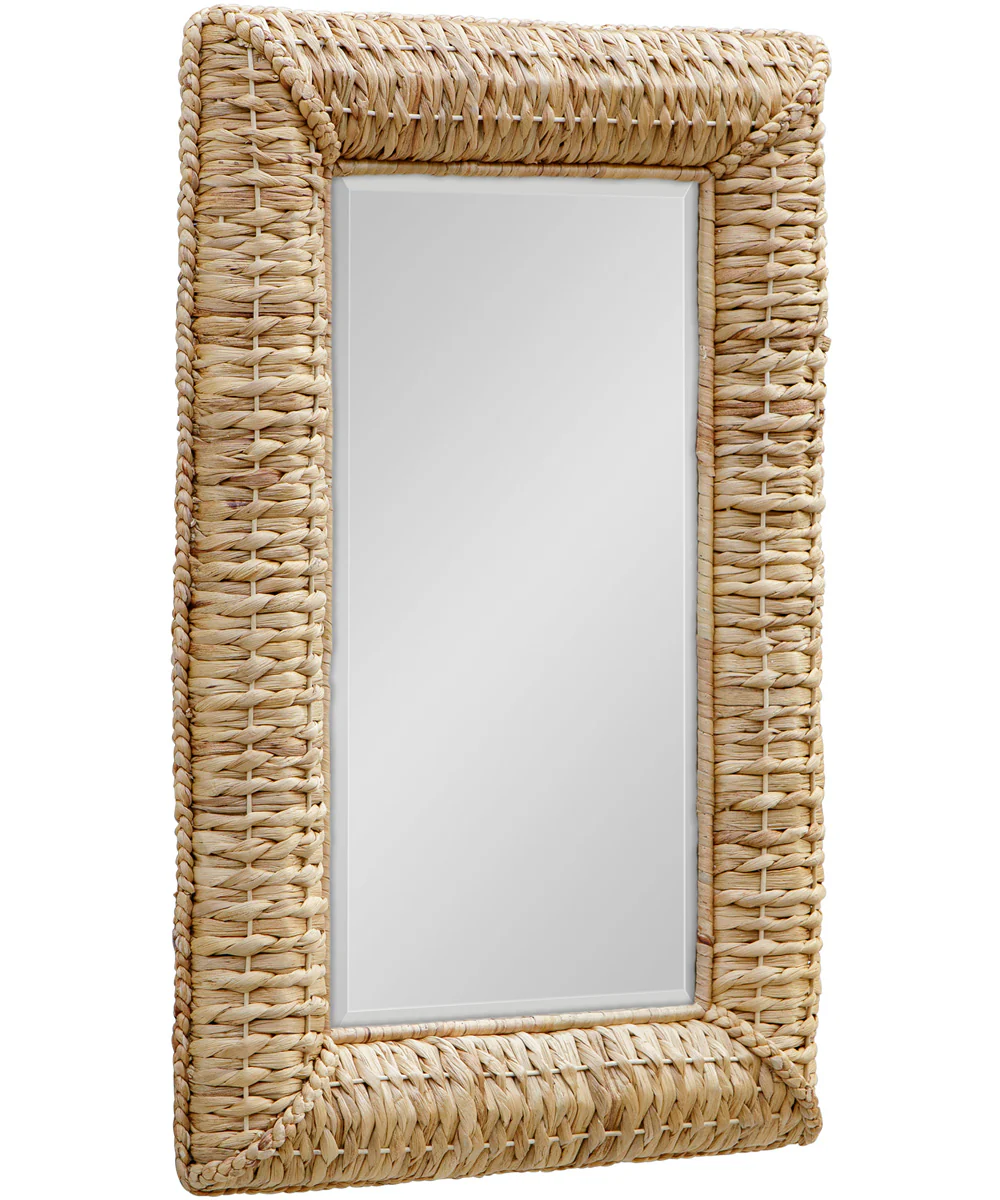 Twisted Seagrass Rectangle Mirror - Image 2