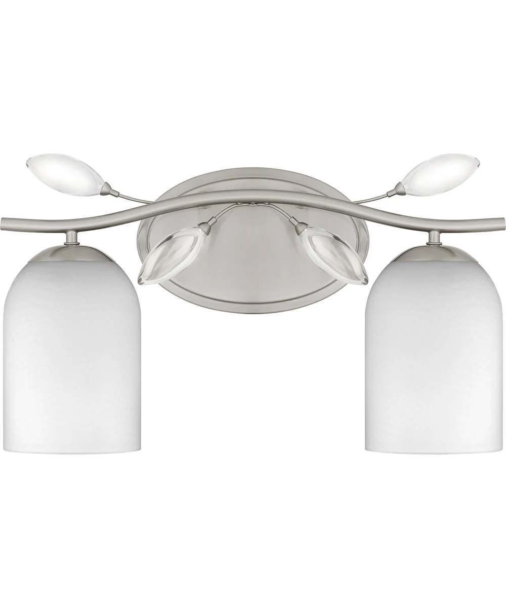 Ulysses Medium 2-light Bath Light Brushed Nickel - Image 2