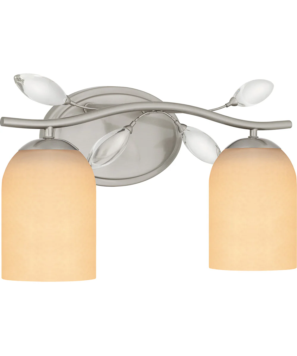 Ulysses Medium 2-light Bath Light Brushed Nickel - Image 3
