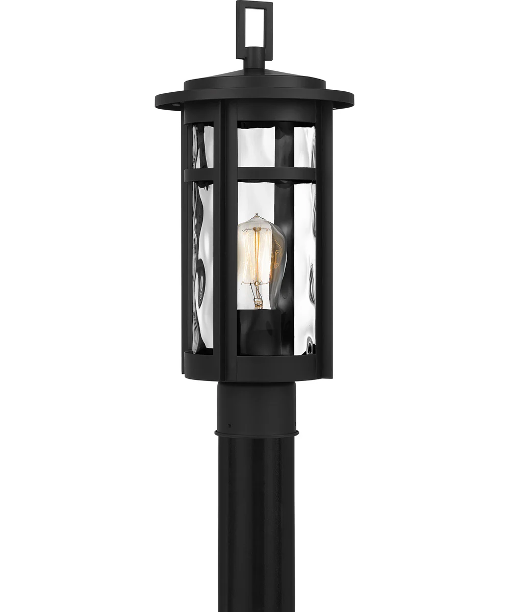 Uma Large 1-light Outdoor Post Light Matte Black - Image 2