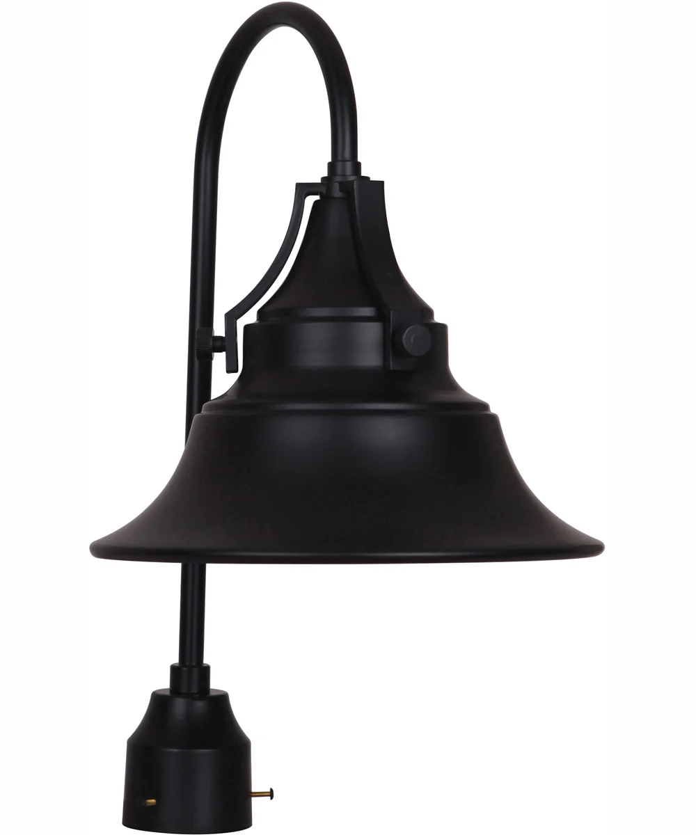 Union 1-Light Post Mount Midnight - Image 4