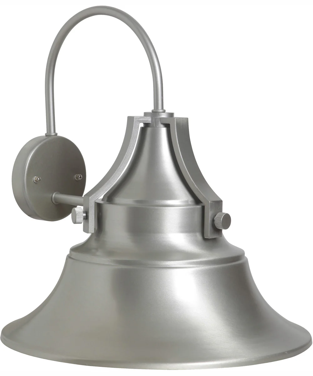Union 1-Light Wall Mount Satin Aluminum