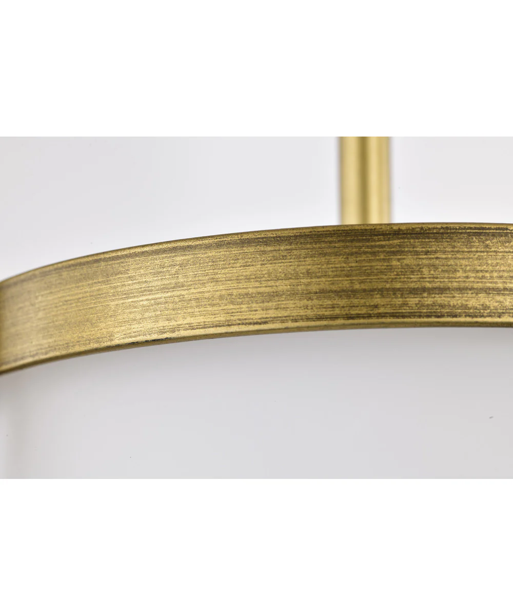 Valdora 1-Light Pendant Natural Brass - Image 11