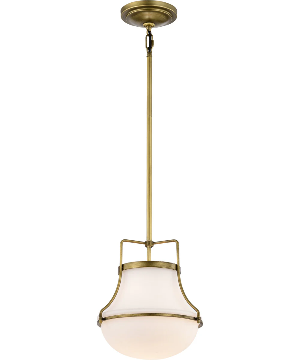 Valdora 1-Light Pendant Natural Brass - Image 2