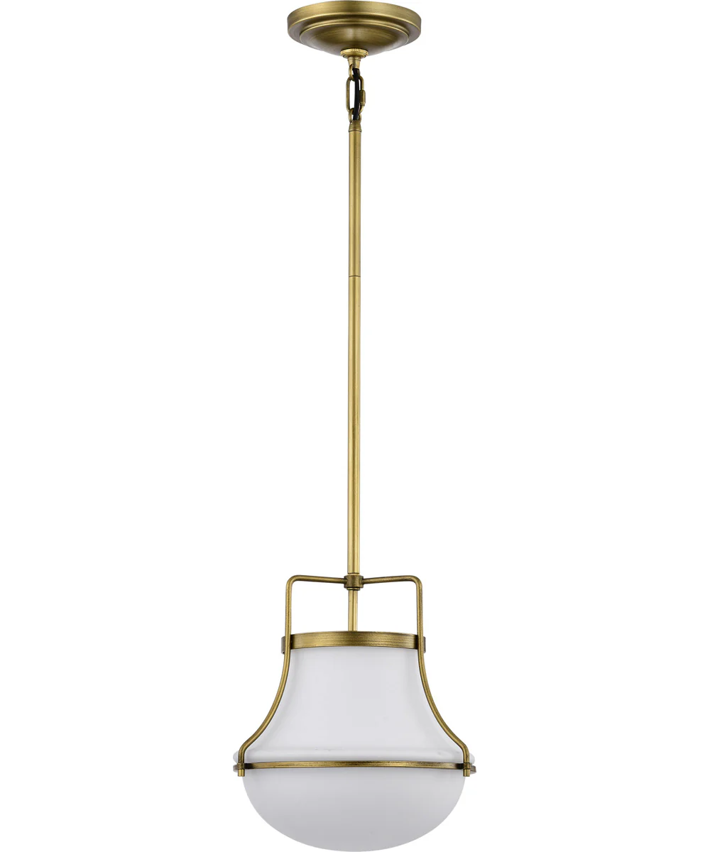 Valdora 1-Light Pendant Natural Brass - Image 3