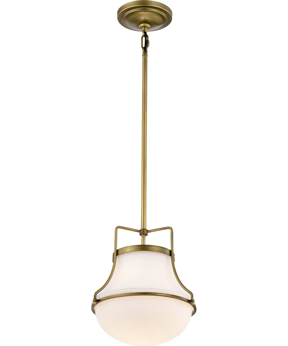 Valdora 1-Light Pendant Natural Brass - Image 6