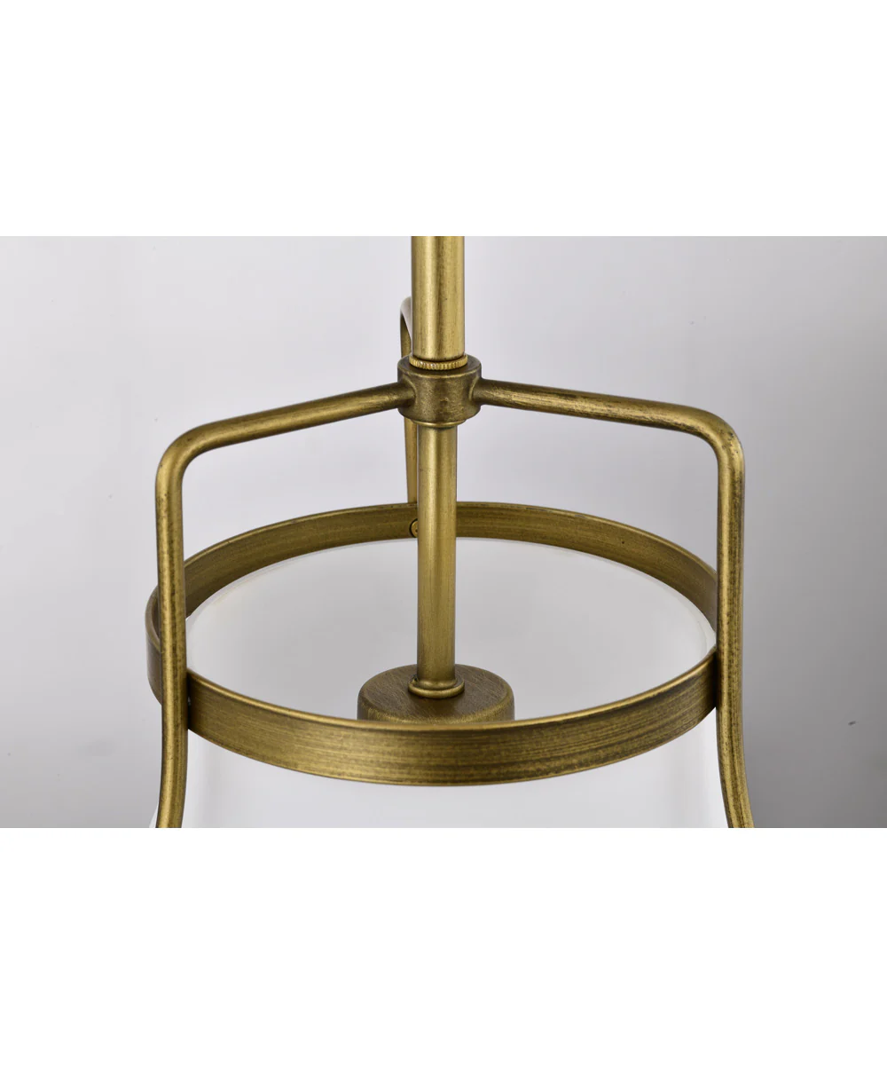 Valdora 1-Light Pendant Natural Brass - Image 8